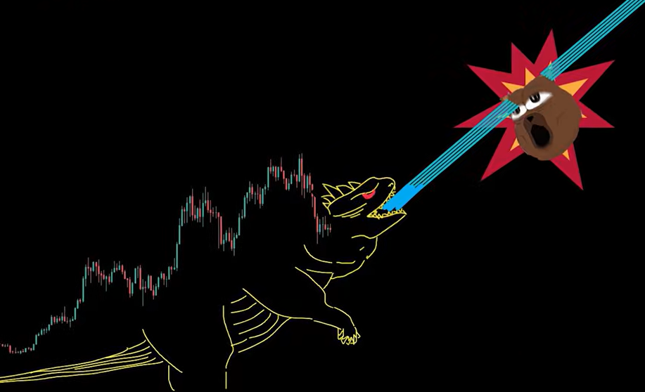 B3AT TH3 B3AR$ (How to beat the Bears at market speed with AI Agents) — AI agents. bitcoin accumulation agent. ai agent. bot. 7-B0T. trading bot. bitcoin accumulation bot. AI trading bots. Bitcoin trading agents. G0DZ1LLa M0D3 yellow outline breathing a blue laser through a bitcoin candle chart, bursting a cartoon bear — B3AT TH3 B3AR$ (Beat the Bears) at market speed with AI agents — AI agents. bitcoin accumulation agent. ai agent. bot. 7-B0T. trading bot. bitcoin accumulation bot. AI trading bots. Bitcoin trading agents.